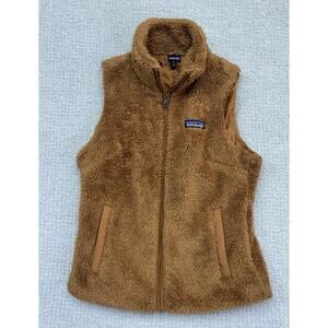 Patagonia Women's Brown Faux Fur Vest Size S #67263